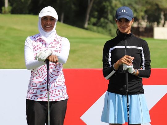 Sport - Golf - Hamda Al Suwaidi & Intissar Rich