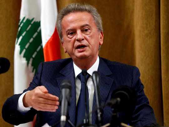 Lebanese Central Bank Governor Riad Salameh
