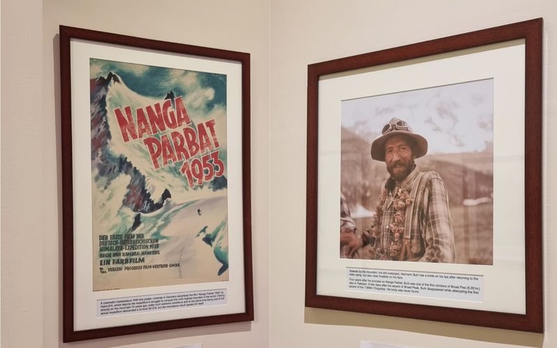 The photo exhibition and the film “Nanga Parbat 1953” by Hand Ertl depict the expedition’s struggle to conquer Nanga Parbat-1689344664774