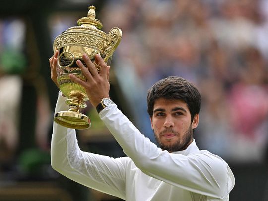 Carlos Alcaraz beats Novak Djokovic in five sets to win first Wimbledon ...