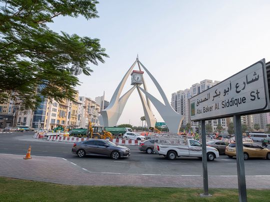 Look: Dubai’s historic Deira Clocktower roundabout gets spruced up ...