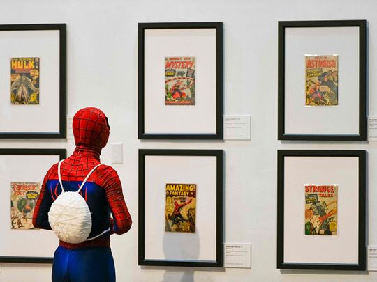 Spider-Man attends as Comic-Con Museum debuts new exhibits and features on Stan Lee alongside 