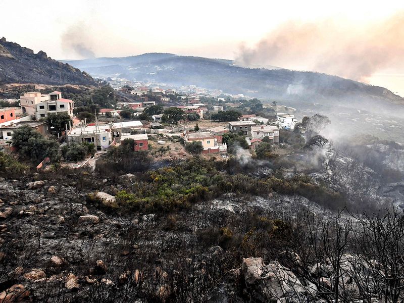 Photos: Algeria Battles Raging Wildfires That Have Killed 34 | News ...