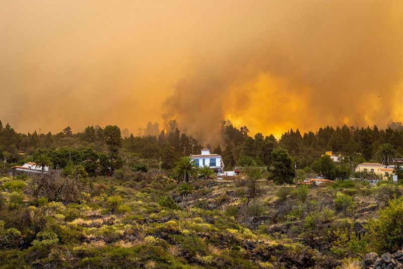 Spain wild fire 