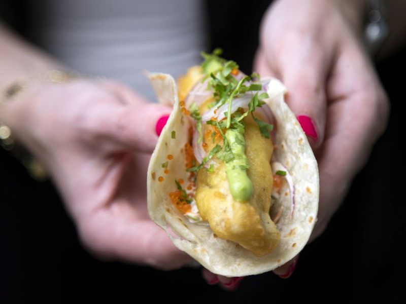 Video guide to fish taco recipe from Chef Richard Sandoval
