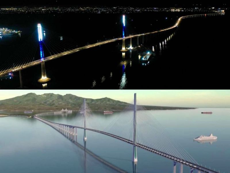 Philippine bridges under construction