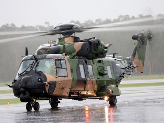 File photo of an Australian Army MRH-90 Taipan