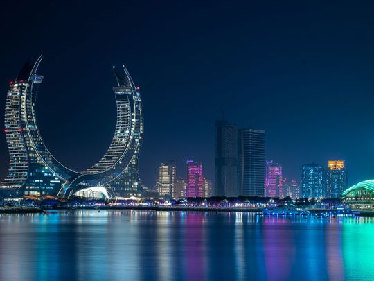 Stock-Doha-Skyline