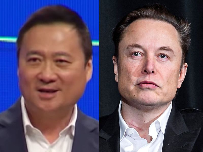 Henry Sy Jr and Elon Musk