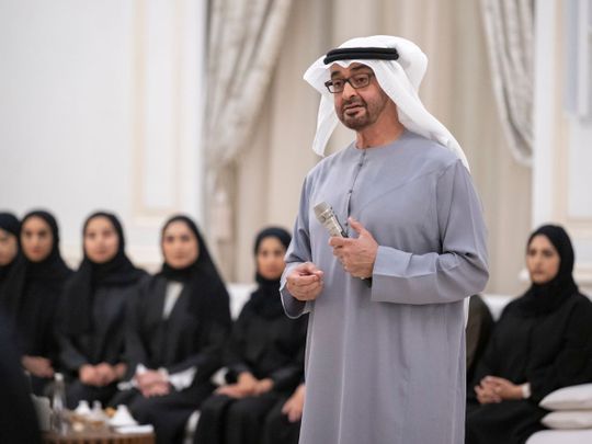 UAE President Sheikh Mohamed's message to young Emiratis: Safeguard our good values and habits