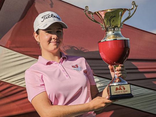 Marta Silchenko signs off amateur career with win in Latvia | Golf-uae ...