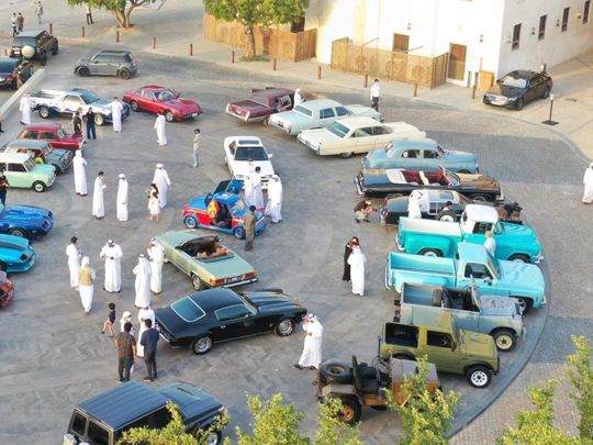 The Sharjah Old Cars Club will host an annual old cars festival in Sharjah from January 2024 