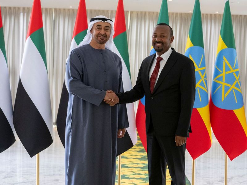 UAE President meets with Ethiopian Prime Minister: Strengthening bilateral relations