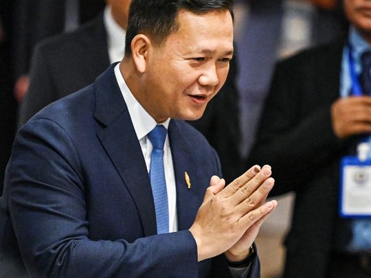 Cambodia's Prime Minister-designate Hun Manet 