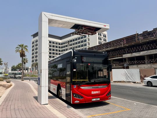 New RTA electric bus service 