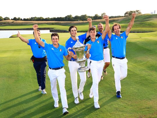Sport - Golf - Eisenhower Trophy in the World Amateur Team Championship