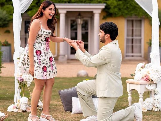 Bollywood singer Armaan Malik gets engaged to girlfriend Aashna Shroff.