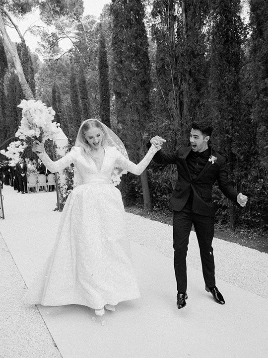 Sophie Turner Rocks 'Just Married' Sash in L.A. With Joe Jonas