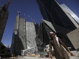 Stock - Saudi property / Saudi economy / Saudi skyline / Saudi Arabia's King Abdullah Financial District