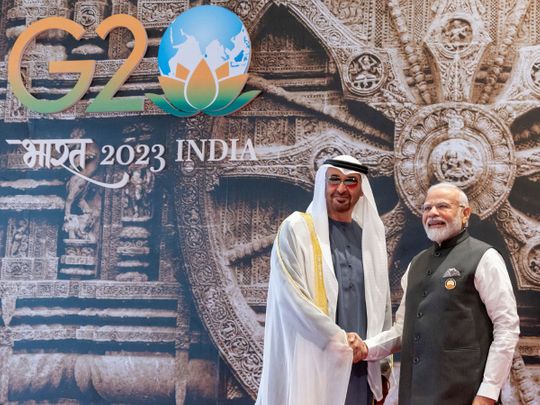 UAE President participates in G20 Summit in India