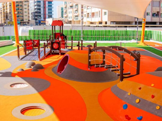 The construction of the parks in Al Warqa