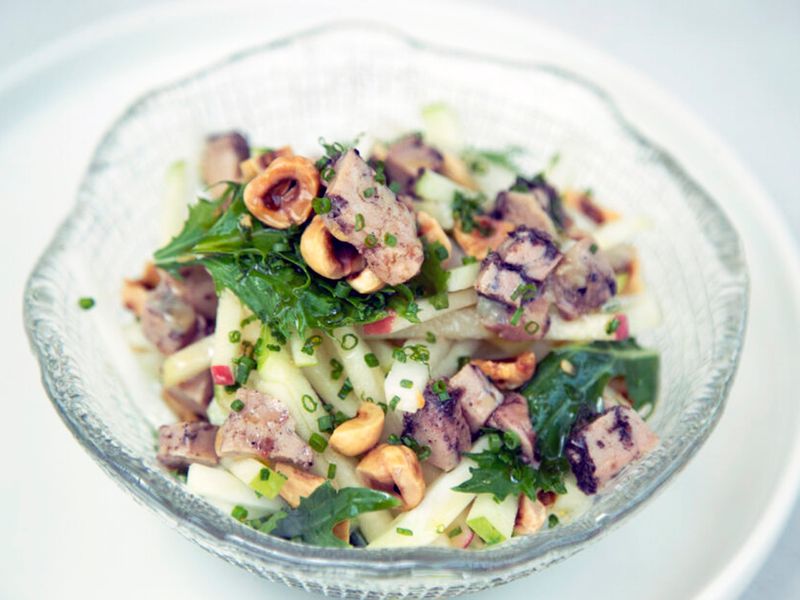 Apple Daikon Salad by Chef Izu Ani