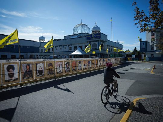 Guru Nanak Sikh Gurdwara Sahib in Surrey, British Columbia