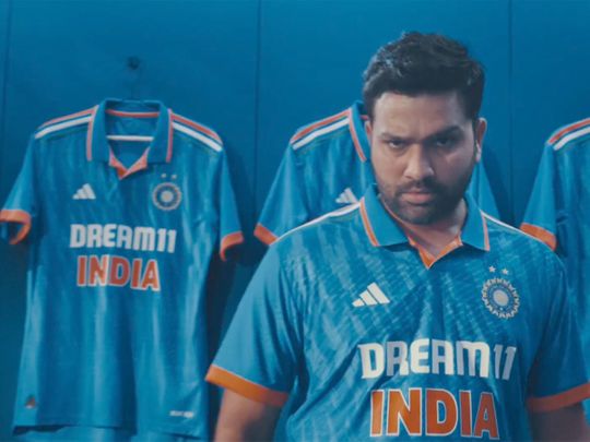 BCCI reveals India jersey for Cricket World Cup