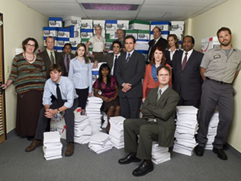 The cast of 'The Office' season 3