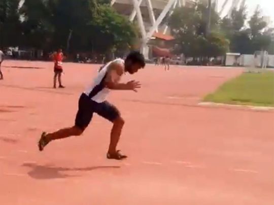 indian sprinter