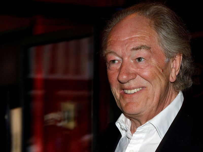 Actor Michael Gambon arrives for the premiere of 