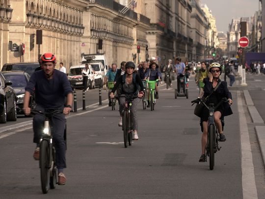 Bike cycle paris france