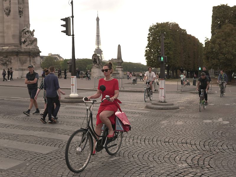 paris france bike cycle