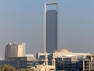 Stock - Abu Dhabi skyline / Abu Dhabi / Abu Dhabi economy