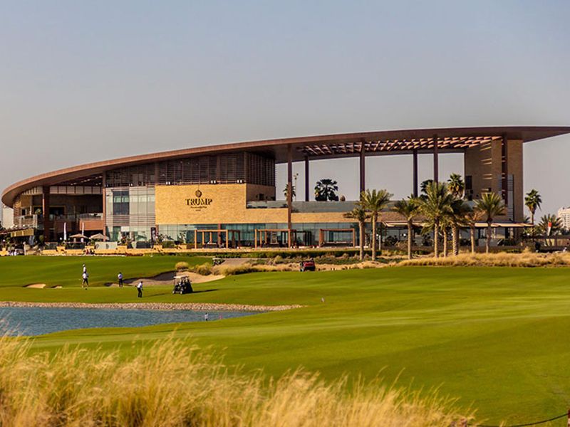 Sport - Golf - Trump International Golf Club Dubai