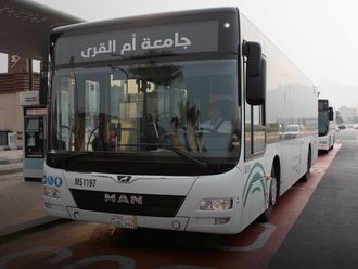 Save on Umrah travel with Makkah’s bus service