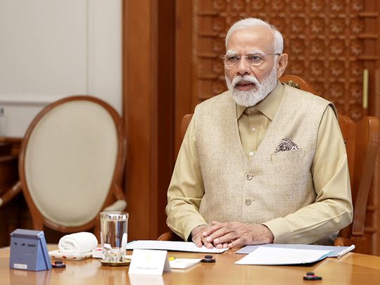 Prime Minister Narendra Modi chairs a high-level meeting 