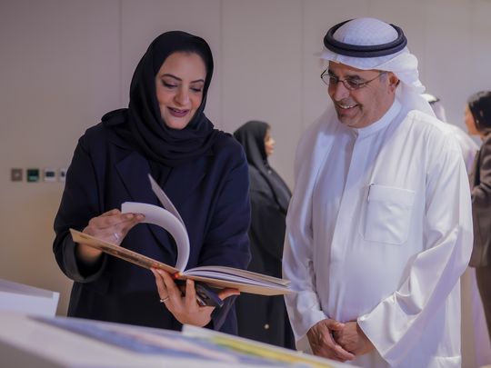Abdulaziz Taryam, CEO, Advisor, and General Manager of Etisalat by e& Northern Emirates, and Marwa Al Aqroubi, President of UAEBBY.