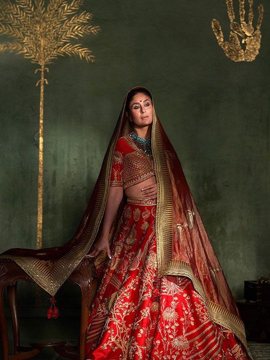 Kareena kapoor khan debuts masaba bride line