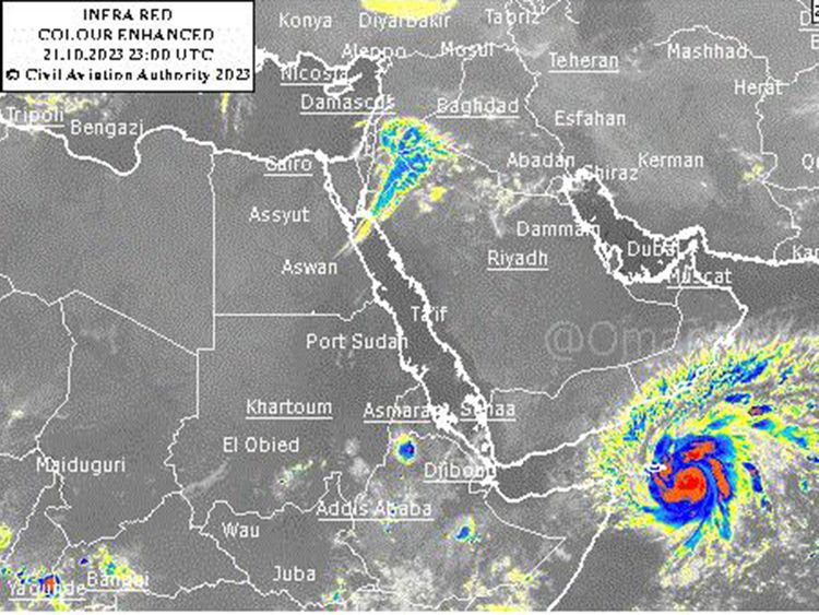 750px x 563px - Oman declares holidays and school closures in Dhofar, Al Wusta amid cyclone  Tej threat | Oman â€“ Gulf News