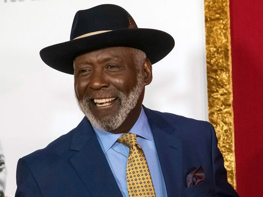  Richard Roundtree attends the premiere of 