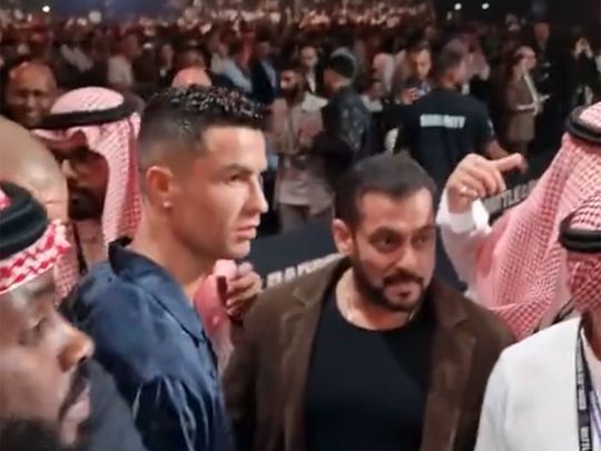 Salman Khan + Ronaldo