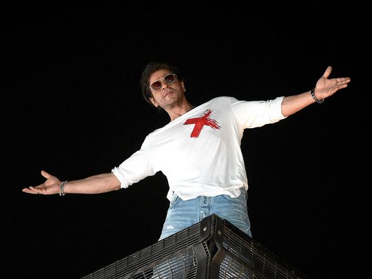 It's in the Genes: When AbRam copied Shah Rukh Khan's signature pose! |  India.com