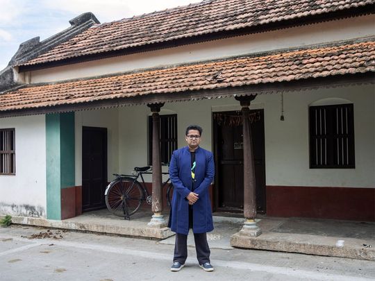 Karya Inc. co-founder Manu Chopra in rural Karnataka, India, on Sept. 25.Photographer: Bloomberg