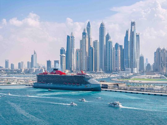 Dubai Harbour welcomes Virgin Voyages 