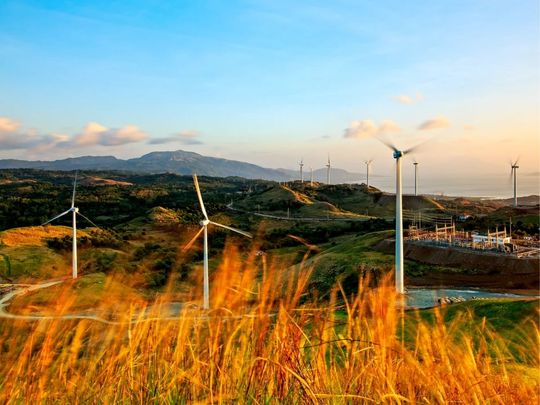 Wind farm Pililia Rizal Near Manila GSIS