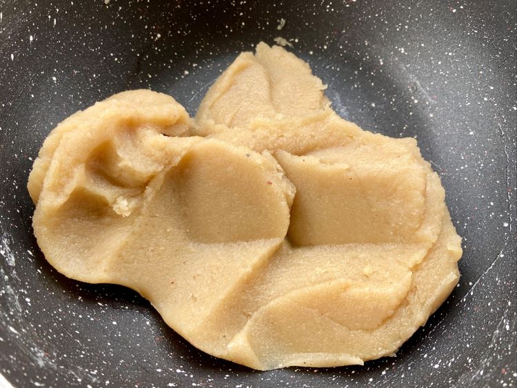 Knead it to form a smooth fudge dough