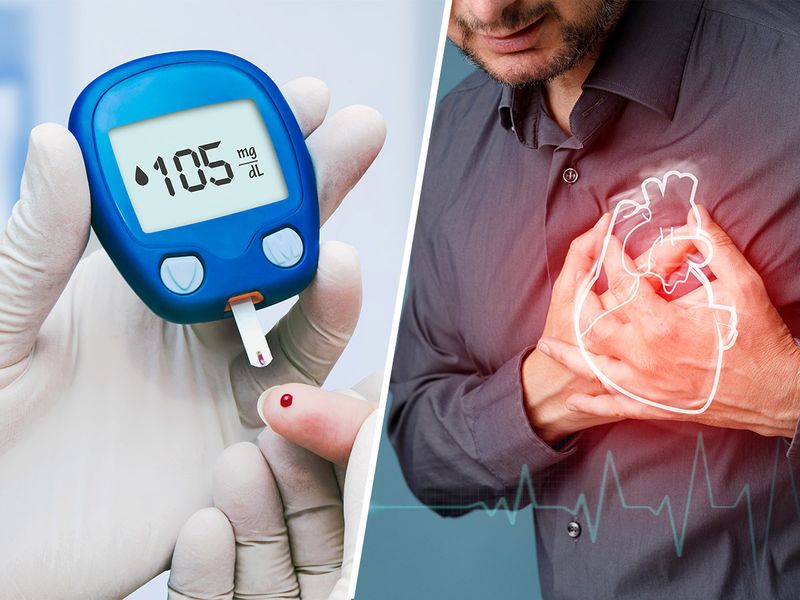 Diabetes leads to heart disease