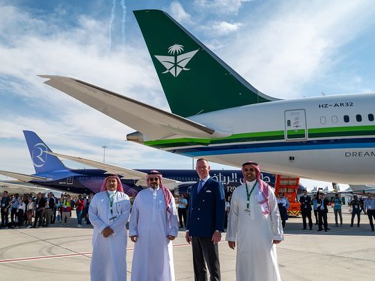 Dubai Airshow 2023 Saudia Riyadh Air ink first ever code share