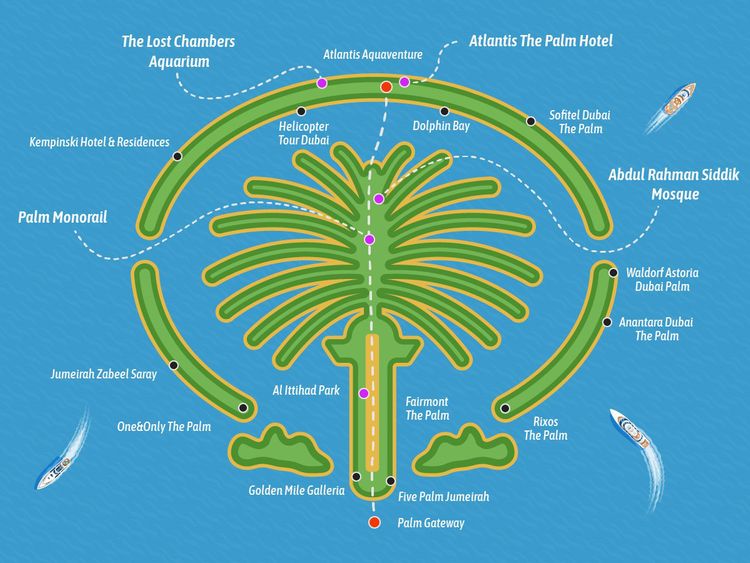 Palm Jumeirah map by vijith-1700544809585